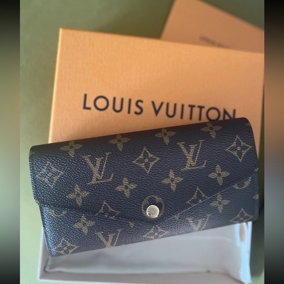 Louis Vuitton Blue Monogram Women's Wallet